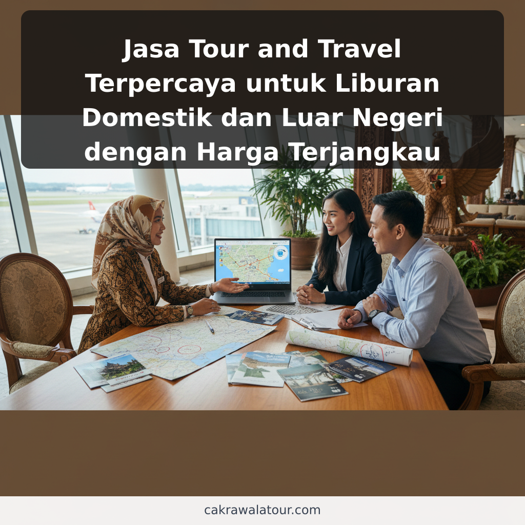 Jasa Tour and Travel Terpercaya untuk Liburan Domestik dan Luar Negeri dengan Harga Terjangkau