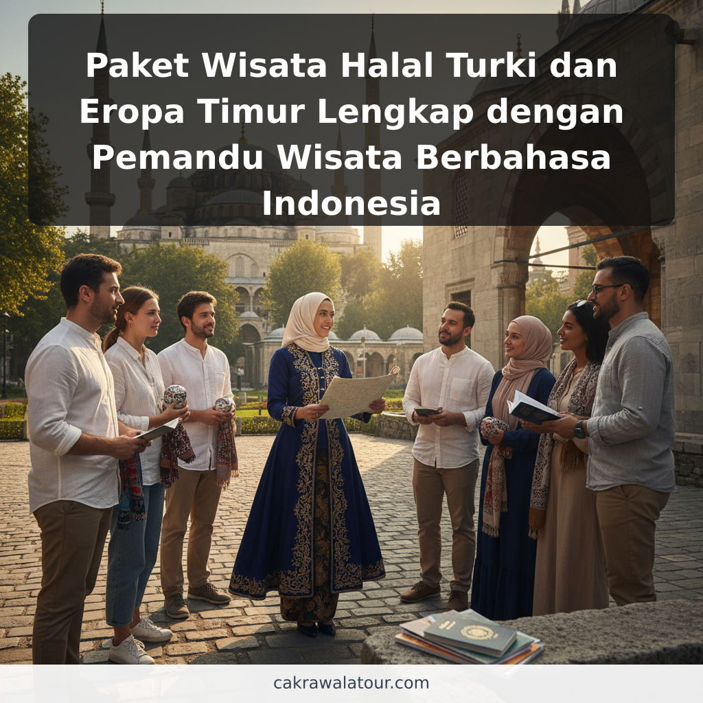 Paket Wisata Halal Turki dan Eropa Timur Lengkap dengan Pemandu Wisata Berbahasa Indonesia