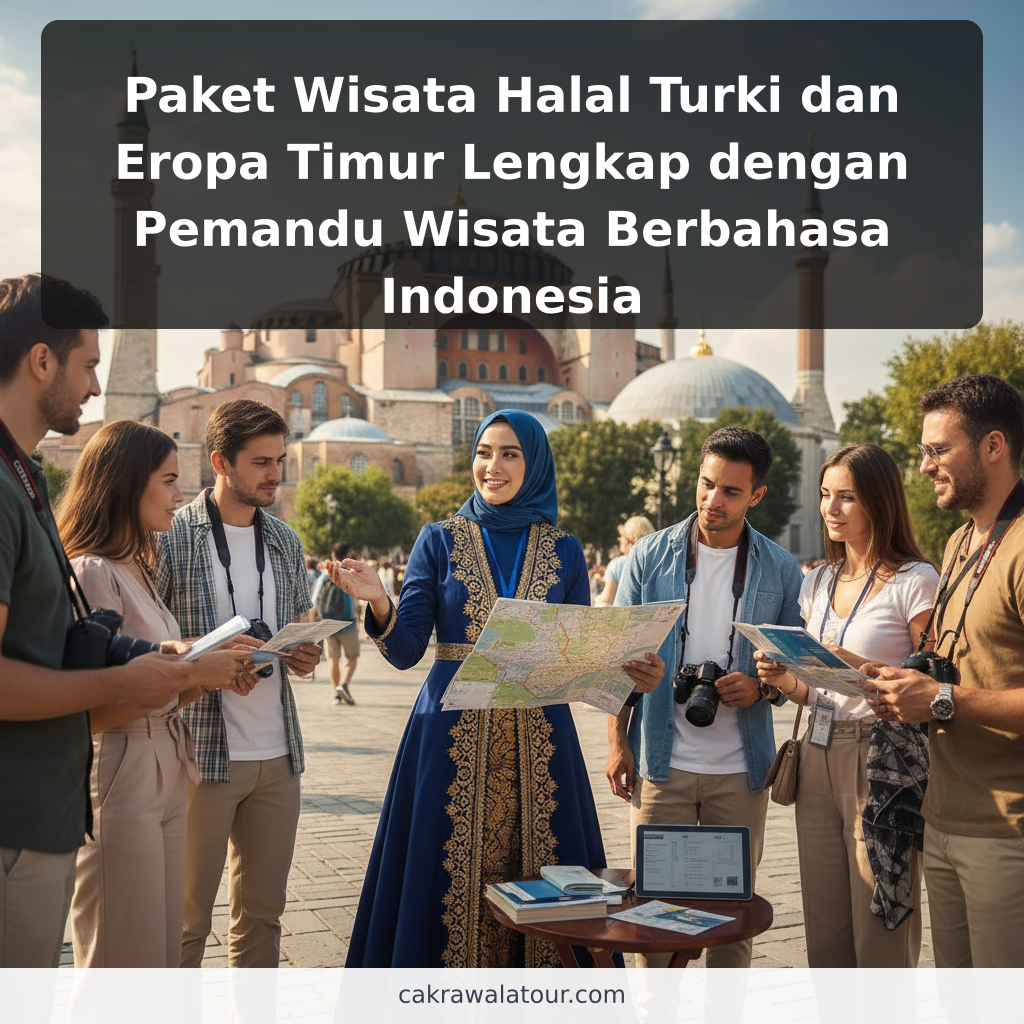 Paket Wisata Halal Turki dan Eropa Timur Lengkap dengan Pemandu Wisata Berbahasa Indonesia - ilustrasi