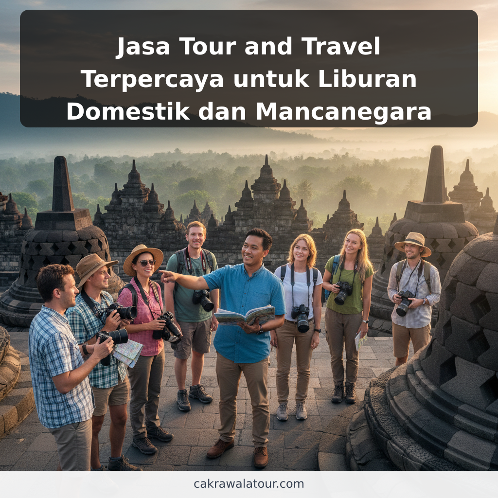 Jasa Tour and Travel Terpercaya untuk Liburan Domestik dan Mancanegara - ilustrasi