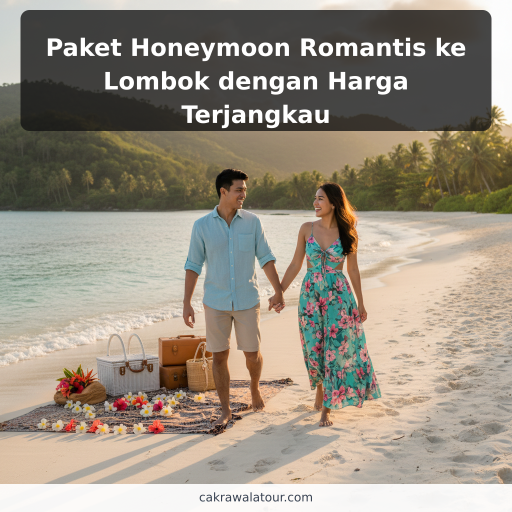 Paket Honeymoon Romantis ke Lombok dengan Harga Terjangkau
