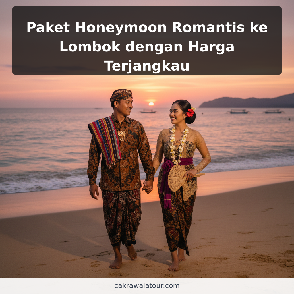 Paket Honeymoon Romantis ke Lombok dengan Harga Terjangkau - ilustrasi