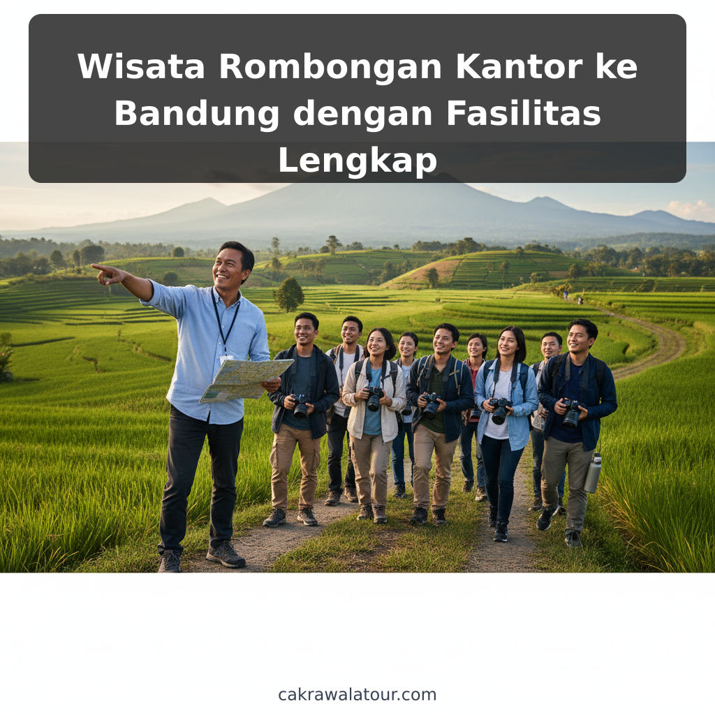 Wisata Rombongan Kantor ke Bandung dengan Fasilitas Lengkap