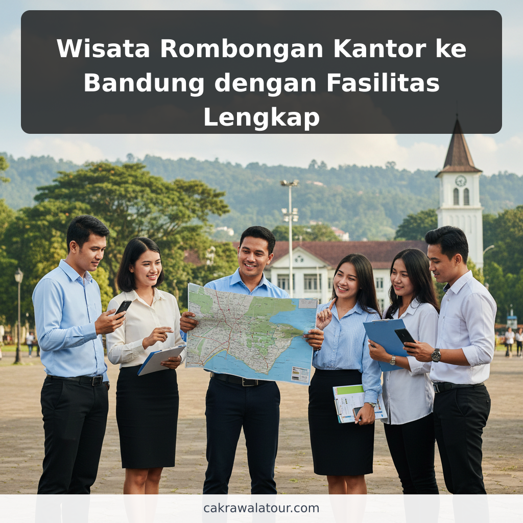 Wisata Rombongan Kantor ke Bandung dengan Fasilitas Lengkap - ilustrasi