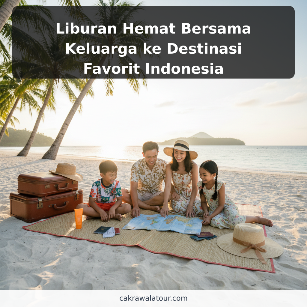 Liburan Hemat Bersama Keluarga ke Destinasi Favorit Indonesia