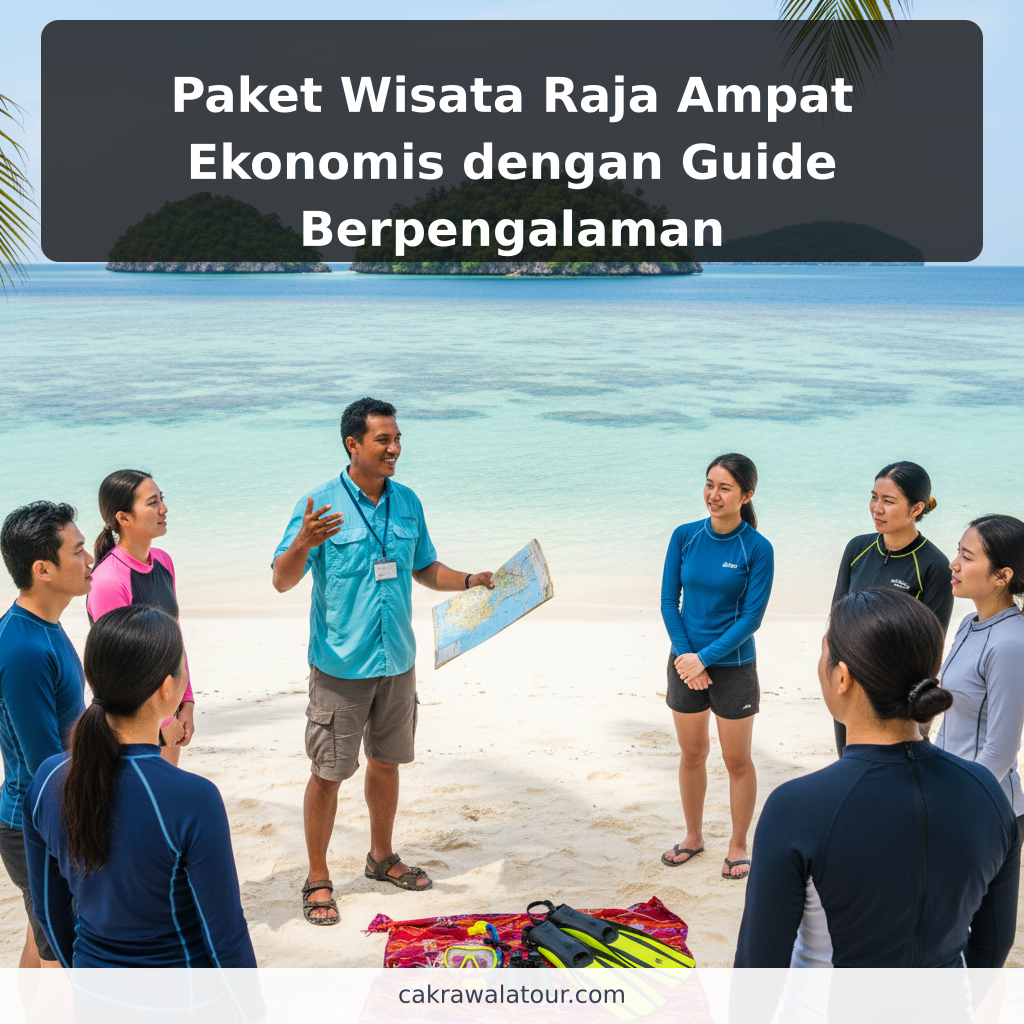 Paket Wisata Raja Ampat Ekonomis dengan Guide Berpengalaman