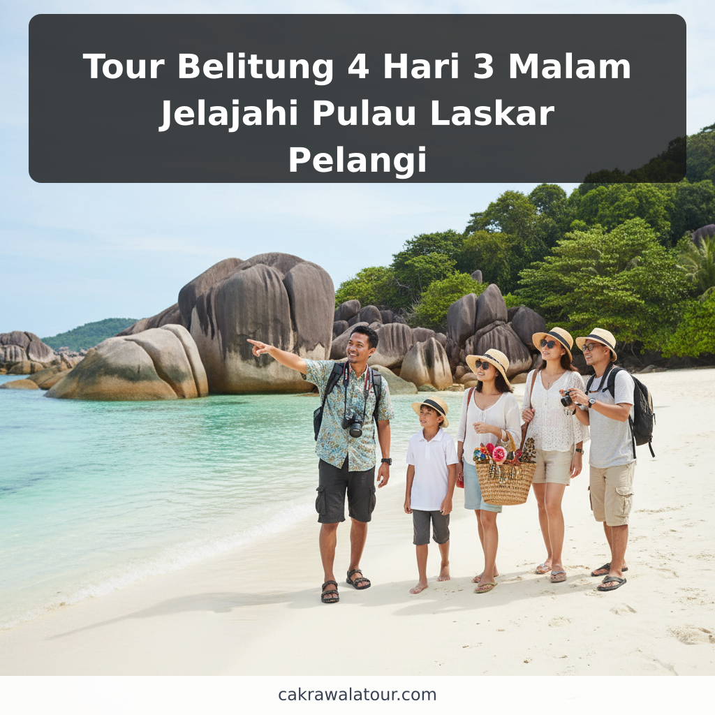 Tour Belitung 4 Hari 3 Malam Jelajahi Pulau Laskar Pelangi