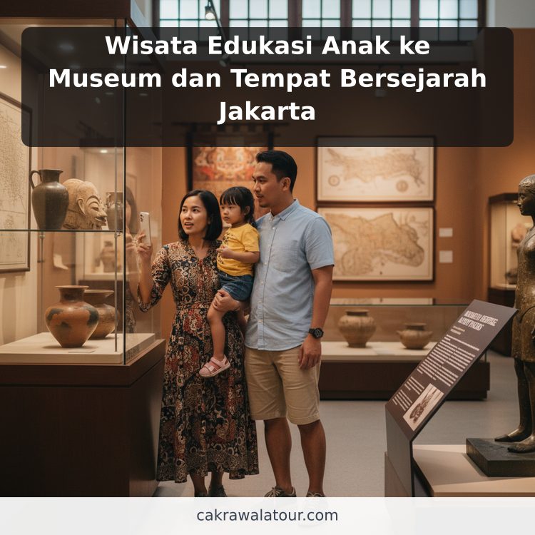 Wisata Edukasi Anak ke Museum dan Tempat Bersejarah Jakarta ilustrasi