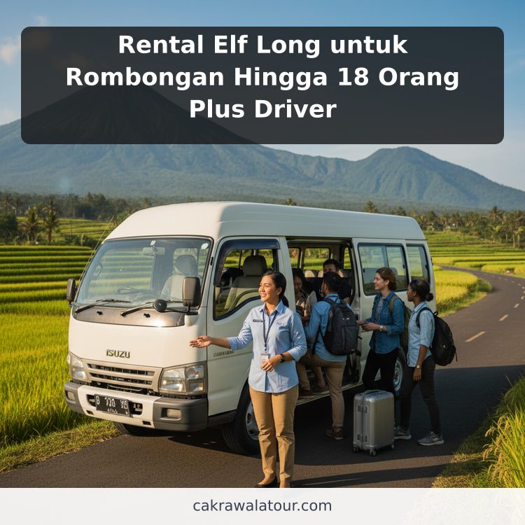 Rental Elf Long untuk Rombongan Hingga 18 Orang Plus Driver ilustrasi