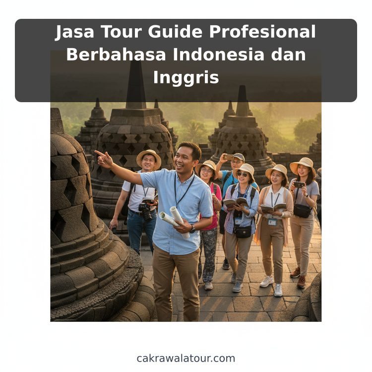 Jasa Tour Guide Profesional Berbahasa Indonesia dan Inggris