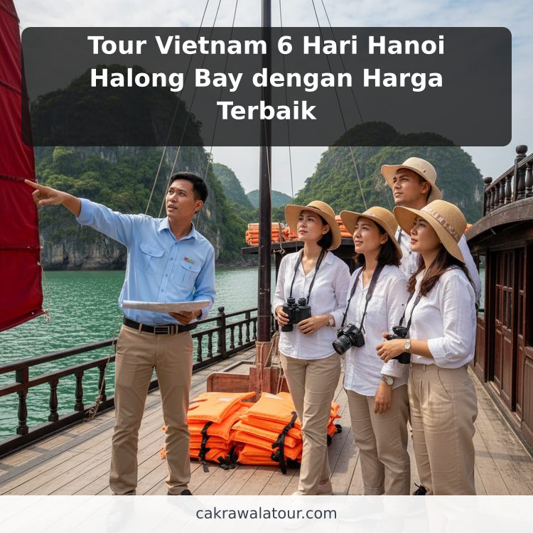 Tour Vietnam 6 Hari Hanoi Halong Bay dengan Harga Terbaik