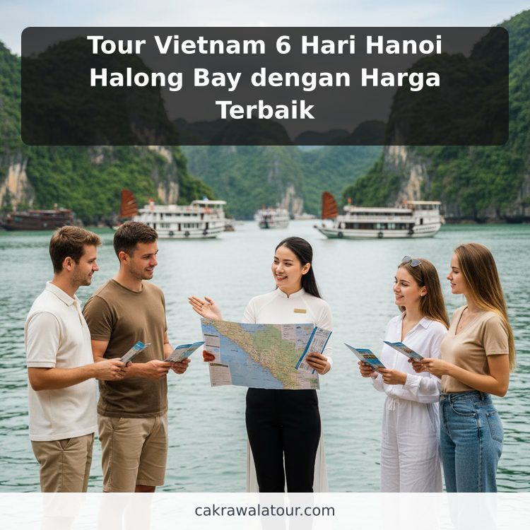 Tour Vietnam 6 Hari Hanoi Halong Bay dengan Harga Terbaik ilustrasi