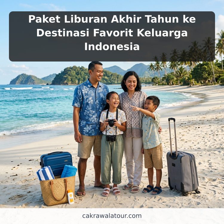 Paket Liburan Akhir Tahun ke Destinasi Favorit Keluarga Indonesia