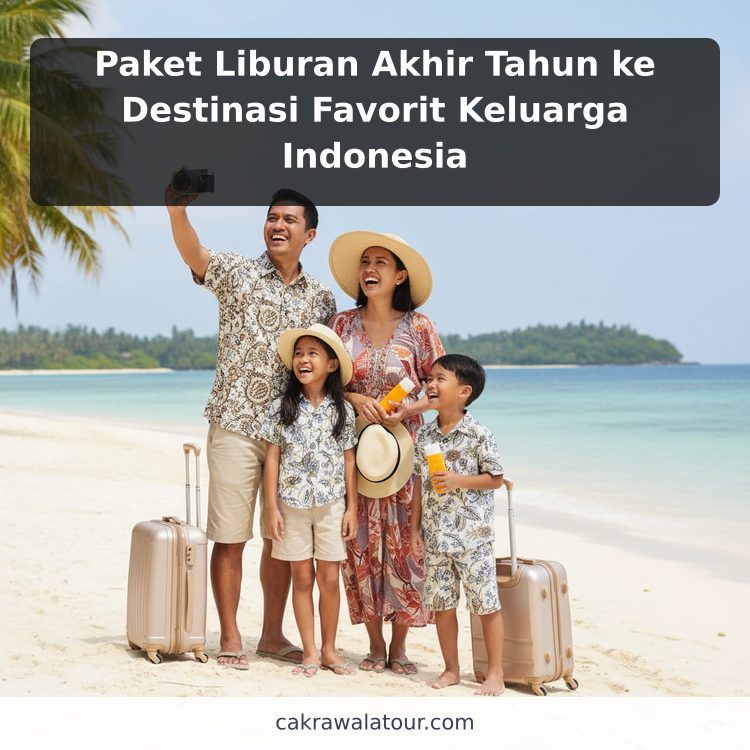 Paket Liburan Akhir Tahun ke Destinasi Favorit Keluarga Indonesia ilustrasi