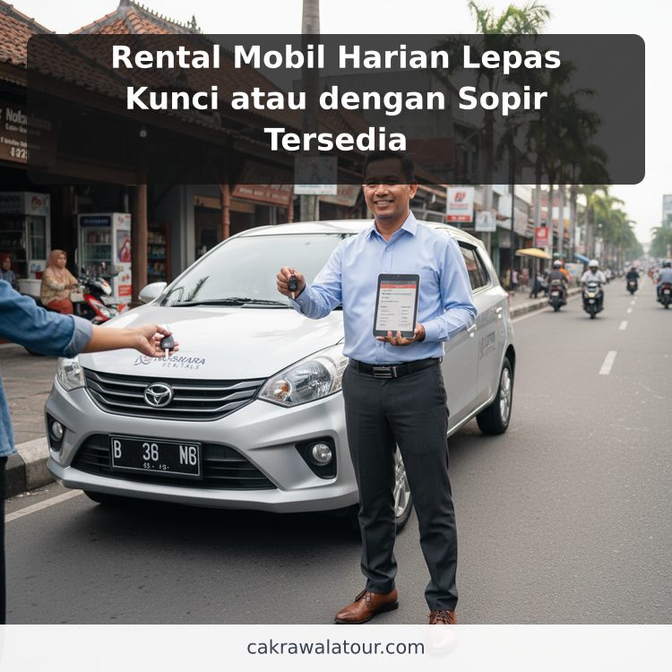 Rental Mobil Harian Lepas Kunci atau dengan Sopir Tersedia