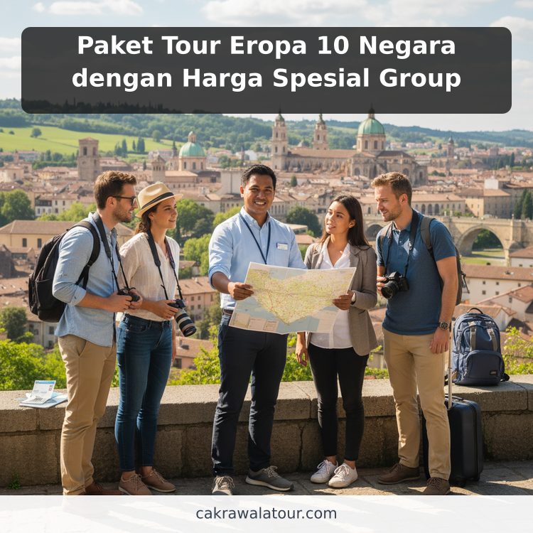 Paket Tour Eropa 10 Negara dengan Harga Spesial Group