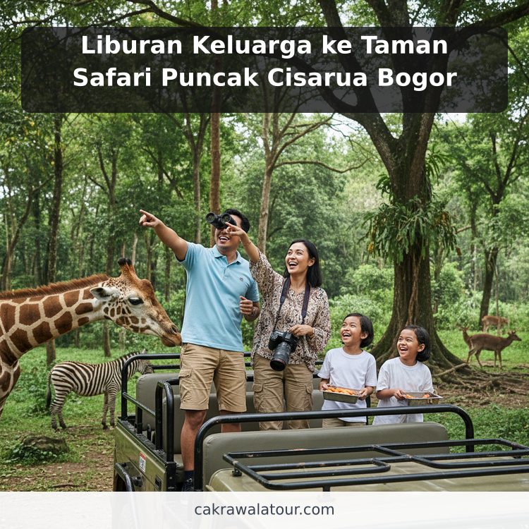 Liburan Keluarga ke Taman Safari Puncak Cisarua Bogor