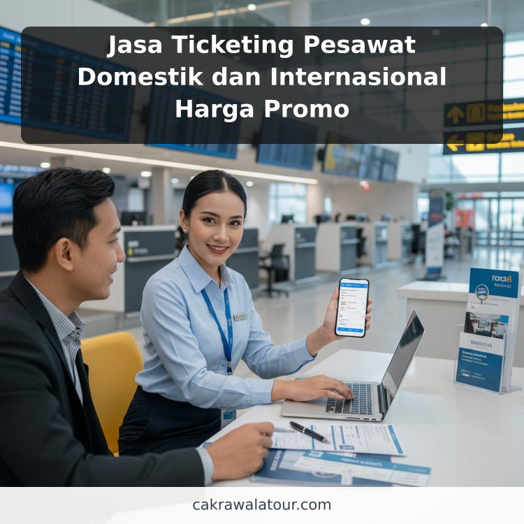 Jasa Ticketing Pesawat Domestik dan Internasional Harga Promo