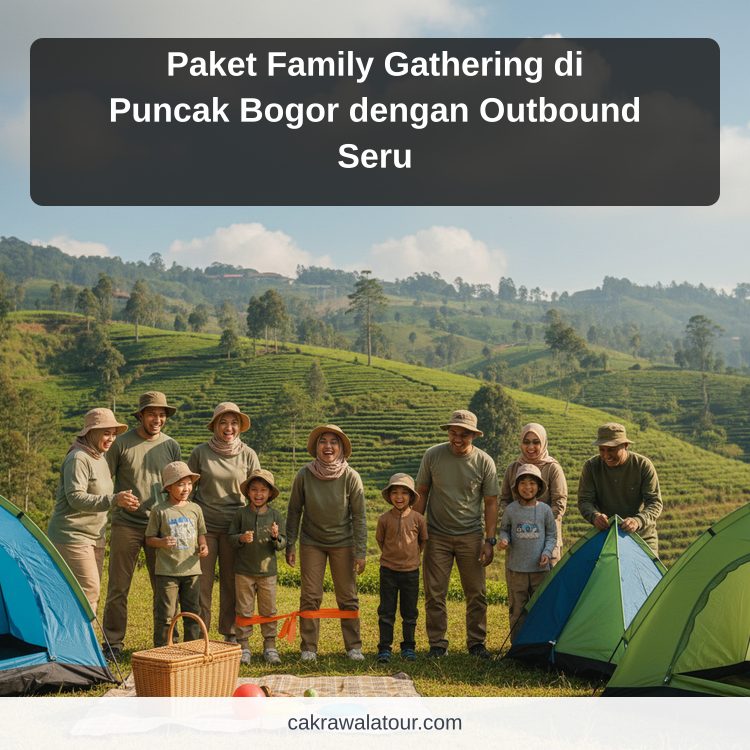 Paket Family Gathering di Puncak Bogor dengan Outbound Seru