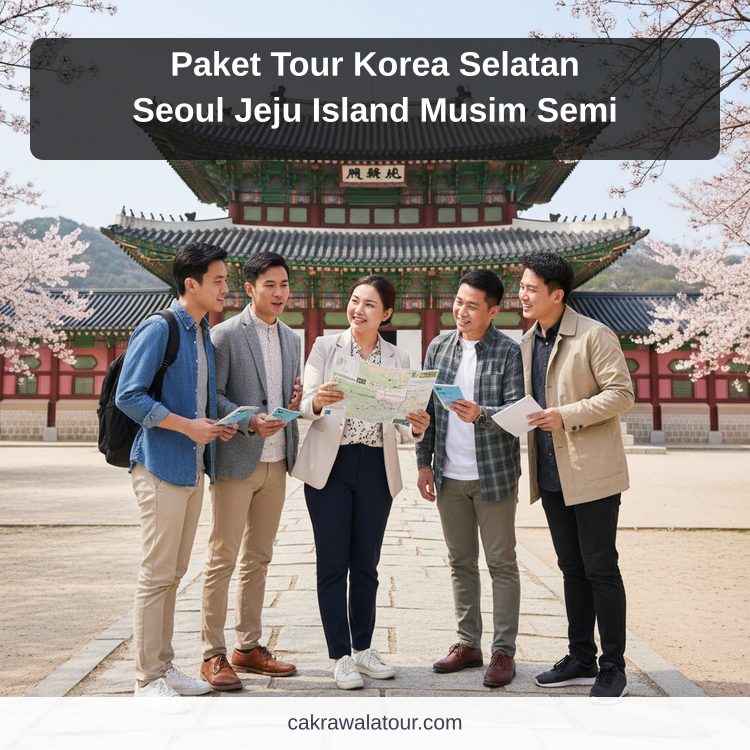 Paket Tour Korea Selatan Seoul Jeju Island Musim Semi