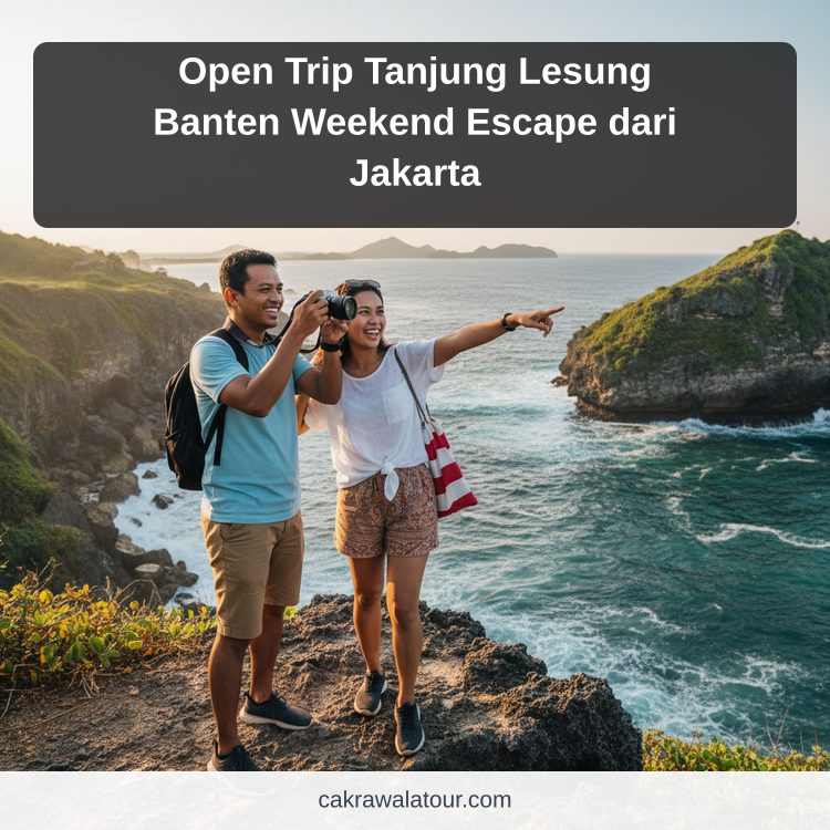 Open Trip Tanjung Lesung Banten Weekend Escape dari Jakarta ilustrasi