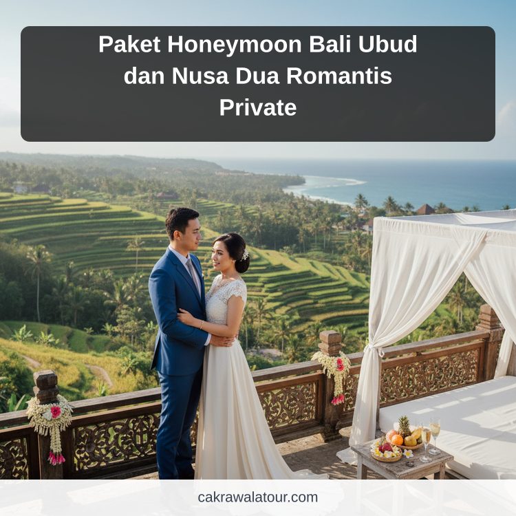Paket Honeymoon Bali Ubud dan Nusa Dua Romantis Private