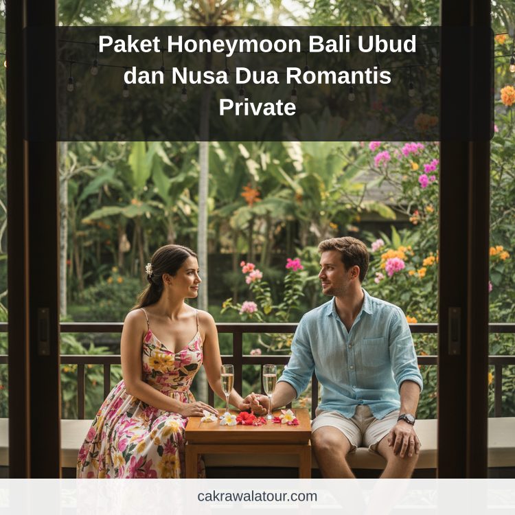 Paket Honeymoon Bali Ubud dan Nusa Dua Romantis Private ilustrasi