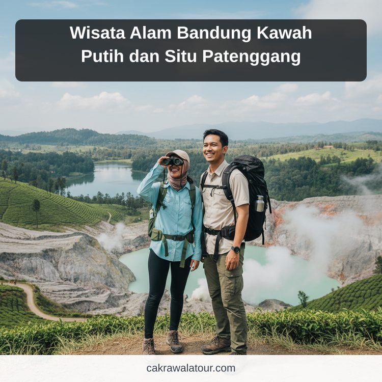 Wisata Alam Bandung Kawah Putih dan Situ Patenggang ilustrasi