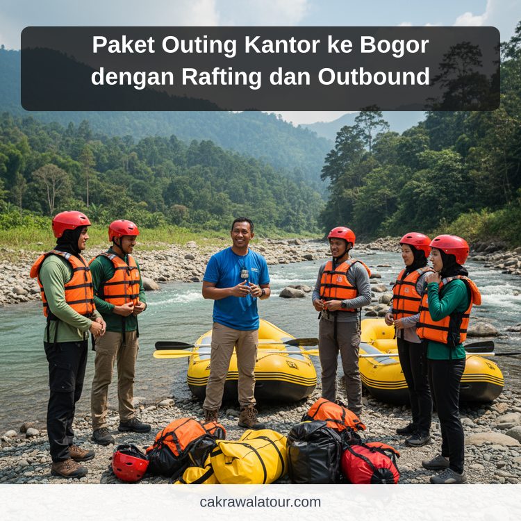 Paket Outing Kantor ke Bogor dengan Rafting dan Outbound