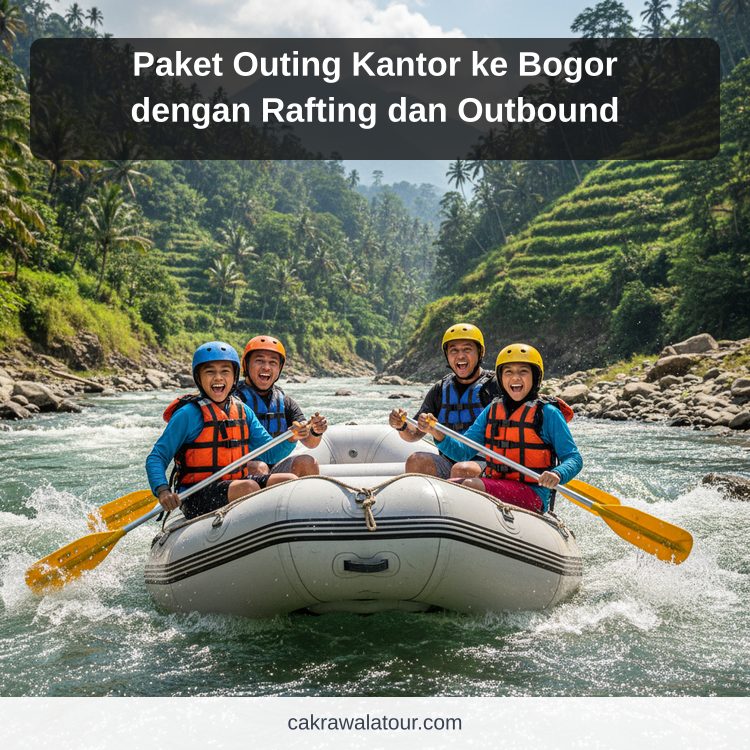 Paket Outing Kantor ke Bogor dengan Rafting dan Outbound ilustrasi