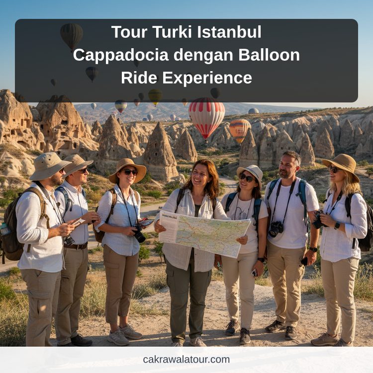 Tour Turki Istanbul Cappadocia dengan Balloon Ride Experience ilustrasi