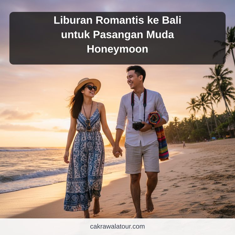 Liburan Romantis ke Bali untuk Pasangan Muda Honeymoon ilustrasi