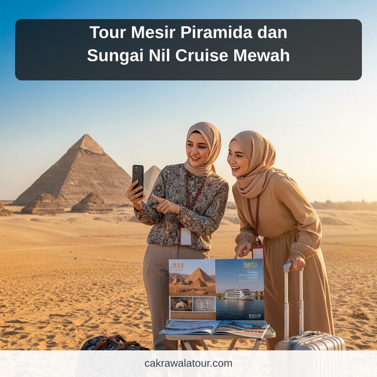 Tour Mesir Piramida dan Sungai Nil Cruise Mewah