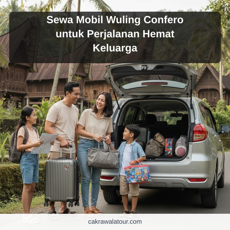 Sewa Mobil Wuling Confero untuk Perjalanan Hemat Keluarga ilustrasi