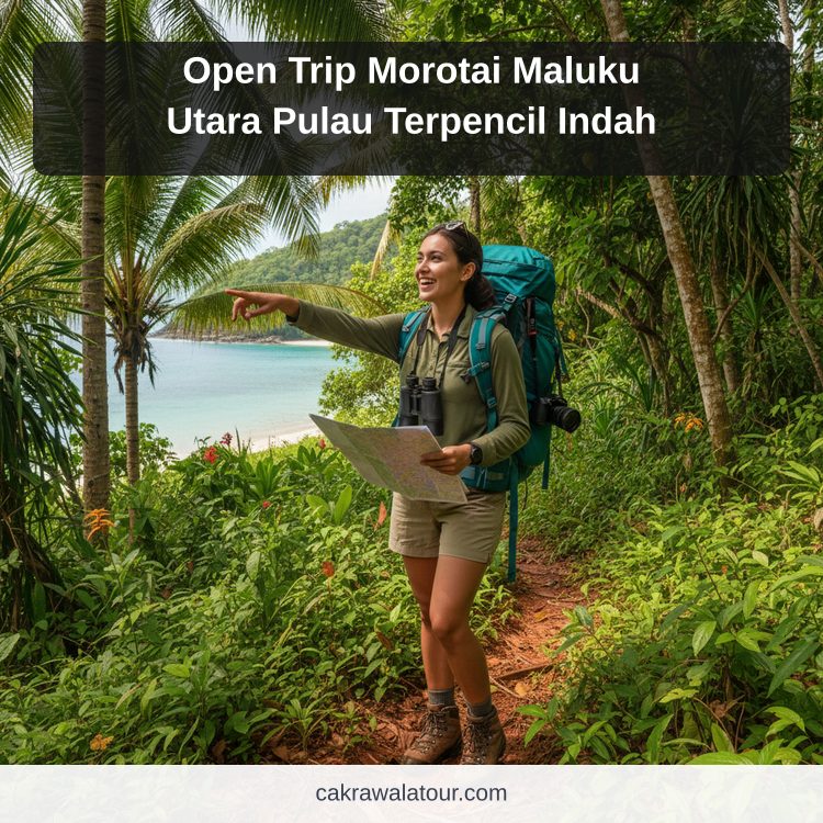 Open Trip Morotai Maluku Utara Pulau Terpencil Indah ilustrasi