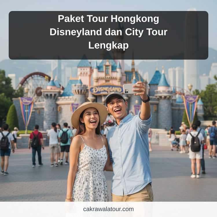 Paket Tour Hongkong Disneyland dan City Tour Lengkap ilustrasi