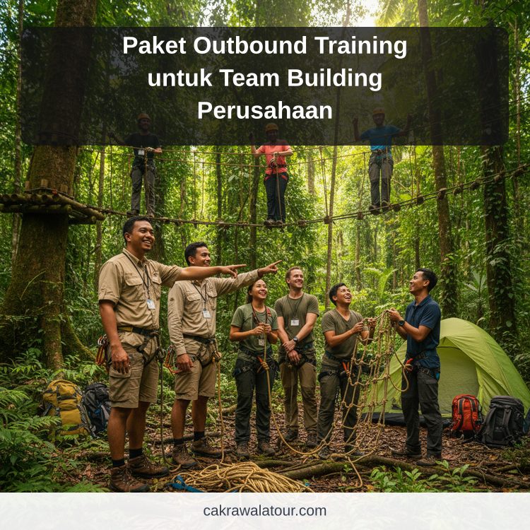 Paket Outbound Training untuk Team Building Perusahaan ilustrasi