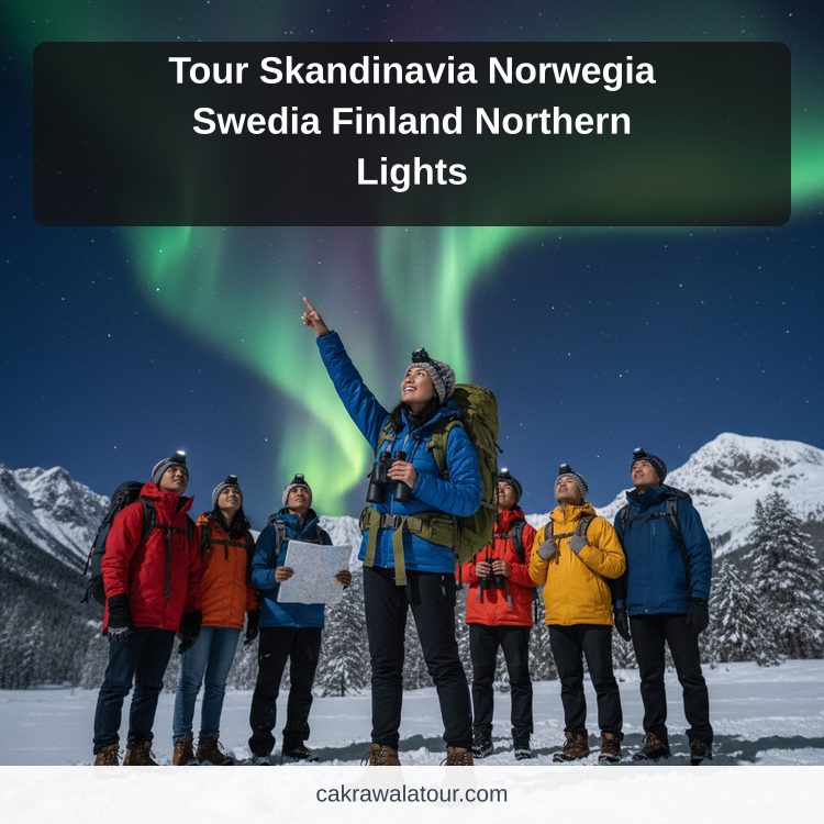paket wisata murah - Tour Skandinavia Norwegia Swedia Finland Northern Lights