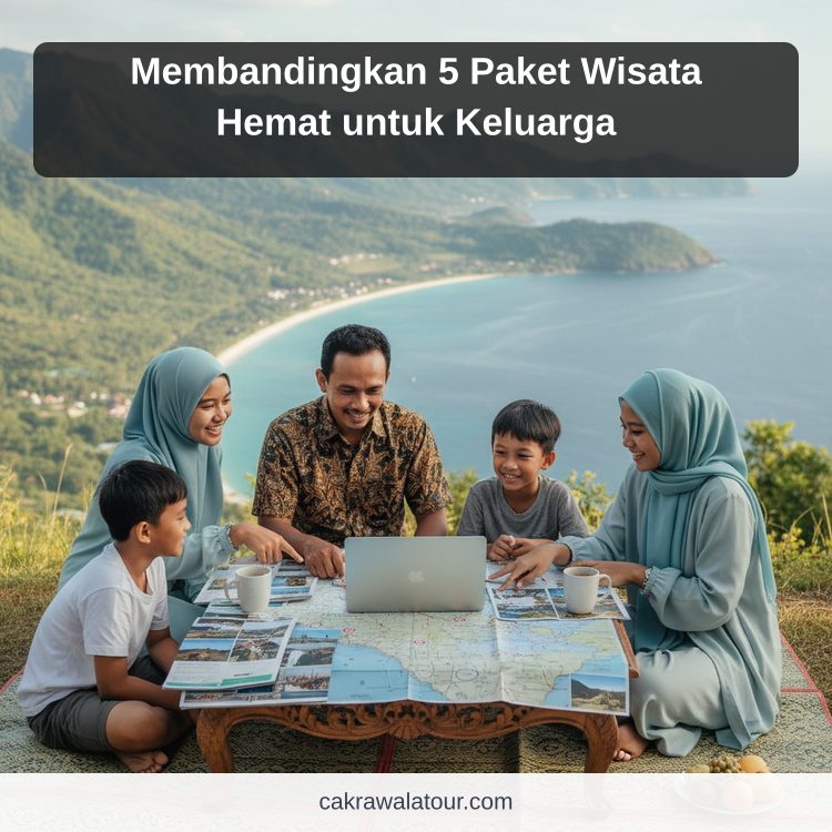 Ilustrasi paket wisata murah - Membandingkan 5 Paket Wisata Hemat untuk Keluarga