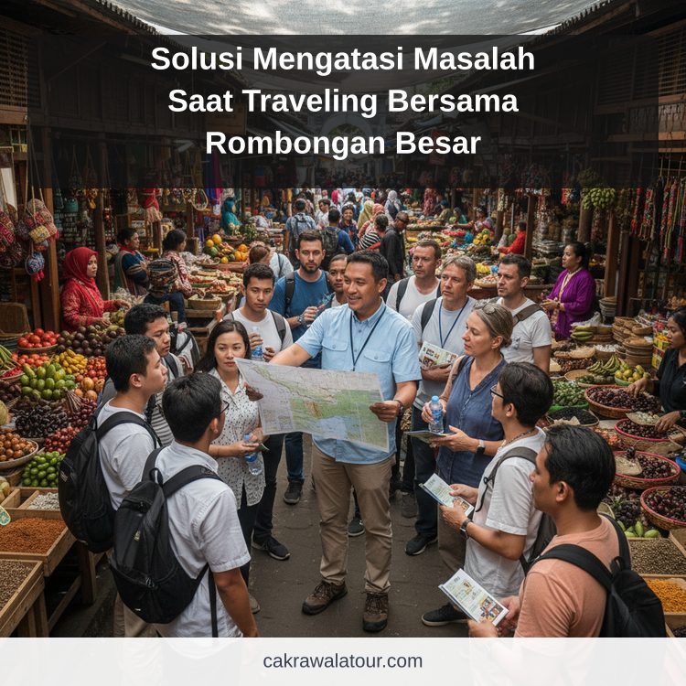 Ilustrasi paket wisata murah - Solusi Mengatasi Masalah Saat Traveling Bersama Rombongan Besar