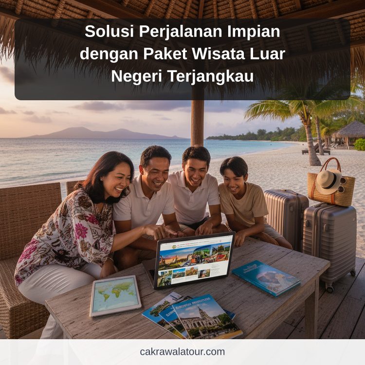 Ilustrasi paket wisata murah - Solusi Perjalanan Impian dengan Paket Wisata Luar Negeri Terjangkau