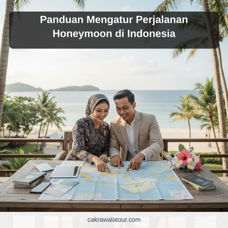 Ilustrasi paket wisata murah - Panduan Mengatur Perjalanan Honeymoon di Indonesia