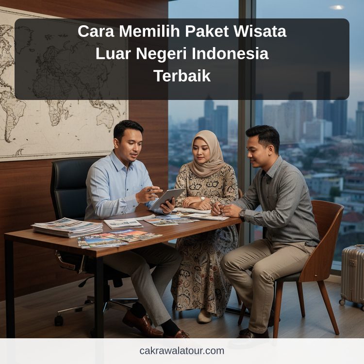 Ilustrasi paket wisata murah - Cara Memilih Paket Wisata Luar Negeri Indonesia Terbaik