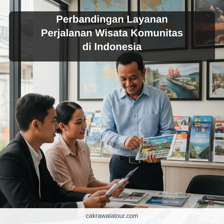 Ilustrasi paket wisata murah - Perbandingan Layanan Perjalanan Wisata Komunitas di Indonesia