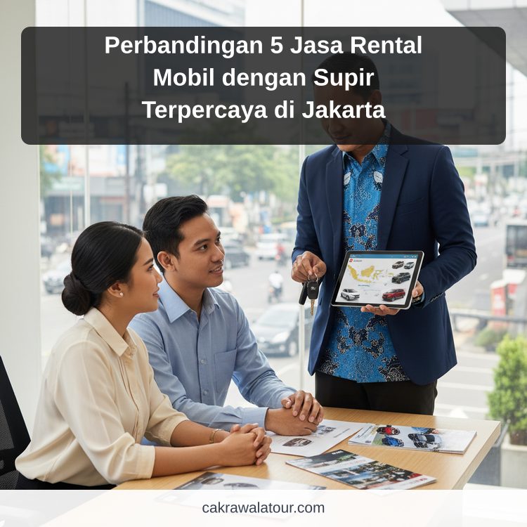 Ilustrasi paket wisata murah - Perbandingan 5 Jasa Rental Mobil dengan Supir Terpercaya di Jakarta