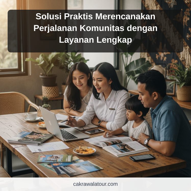 Ilustrasi paket wisata murah - Solusi Praktis Merencanakan Perjalanan Komunitas dengan Layanan Lengkap