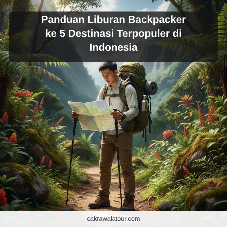 paket wisata murah - Panduan Liburan Backpacker ke 5 Destinasi Terpopuler di Indonesia
