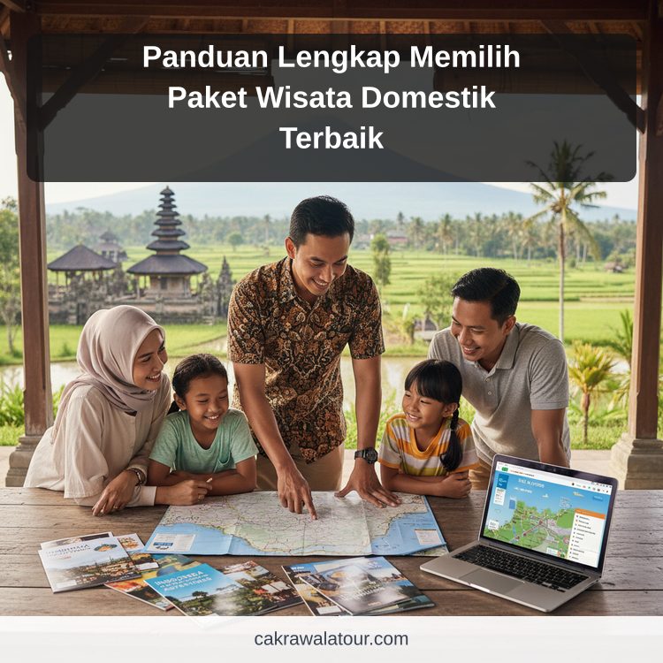 Ilustrasi paket wisata murah - Panduan Lengkap Memilih Paket Wisata Domestik Terbaik