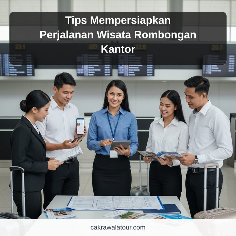 Ilustrasi paket wisata murah - Tips Mempersiapkan Perjalanan Wisata Rombongan Kantor