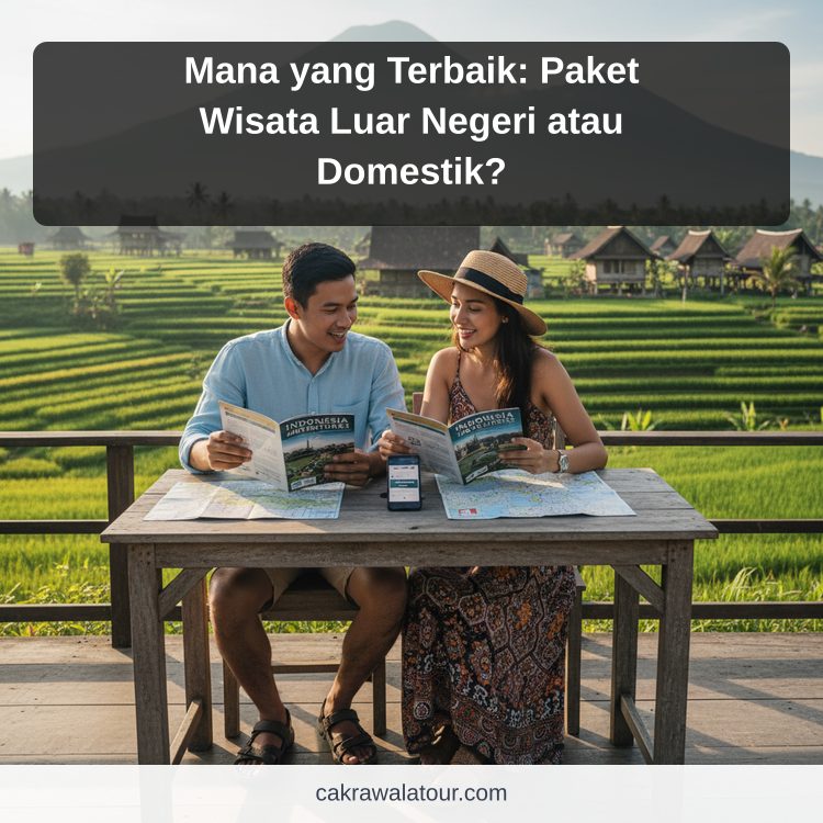 Ilustrasi paket wisata murah - Mana yang Terbaik: Paket Wisata Luar Negeri atau Domestik?